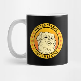 Tibetan Spaniel Dog Portrait Mug